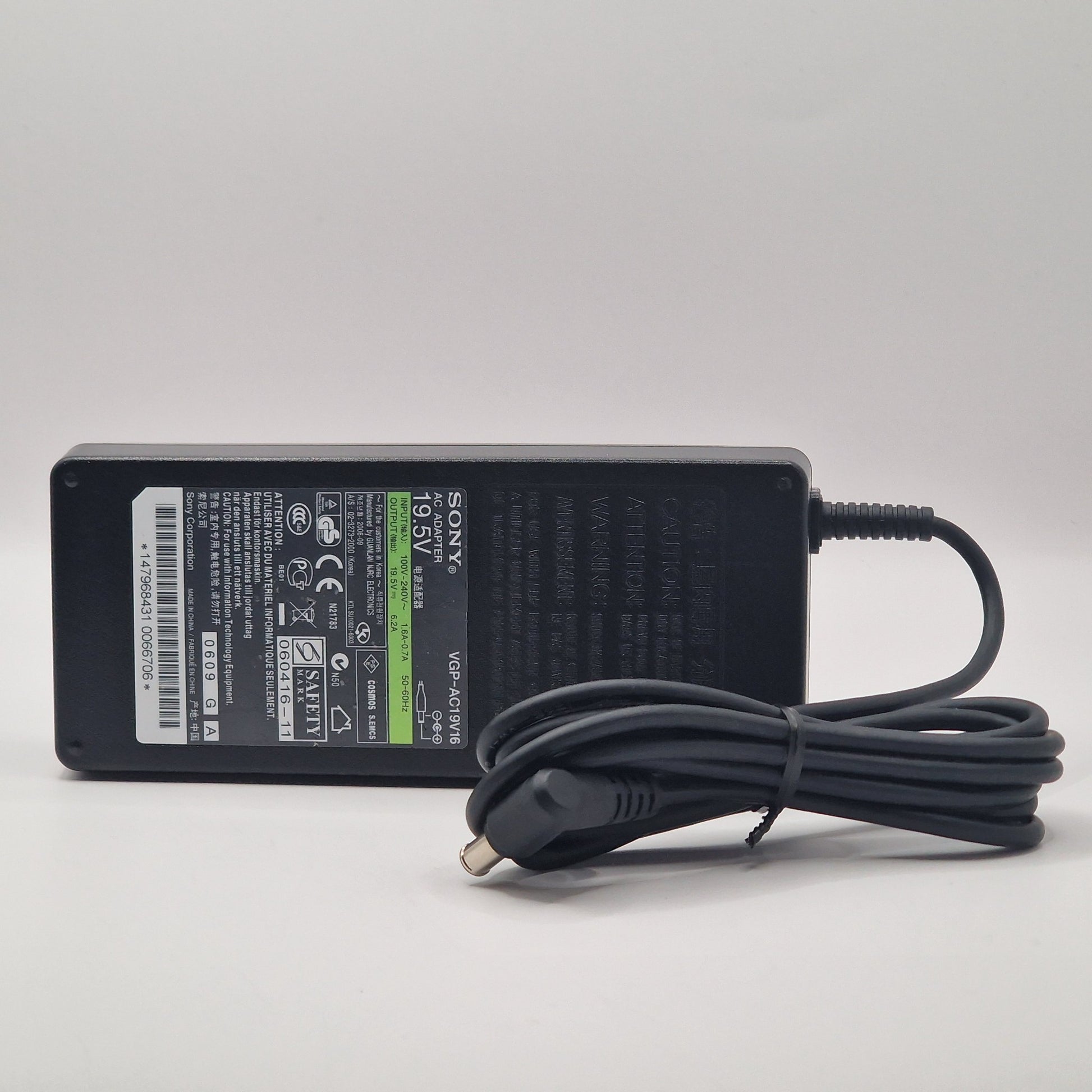 19.5V 6.2A 120W Genuine SONY VGP-AC19V16 POWER CHARGER ADAPTER AC UK - AVOLVE