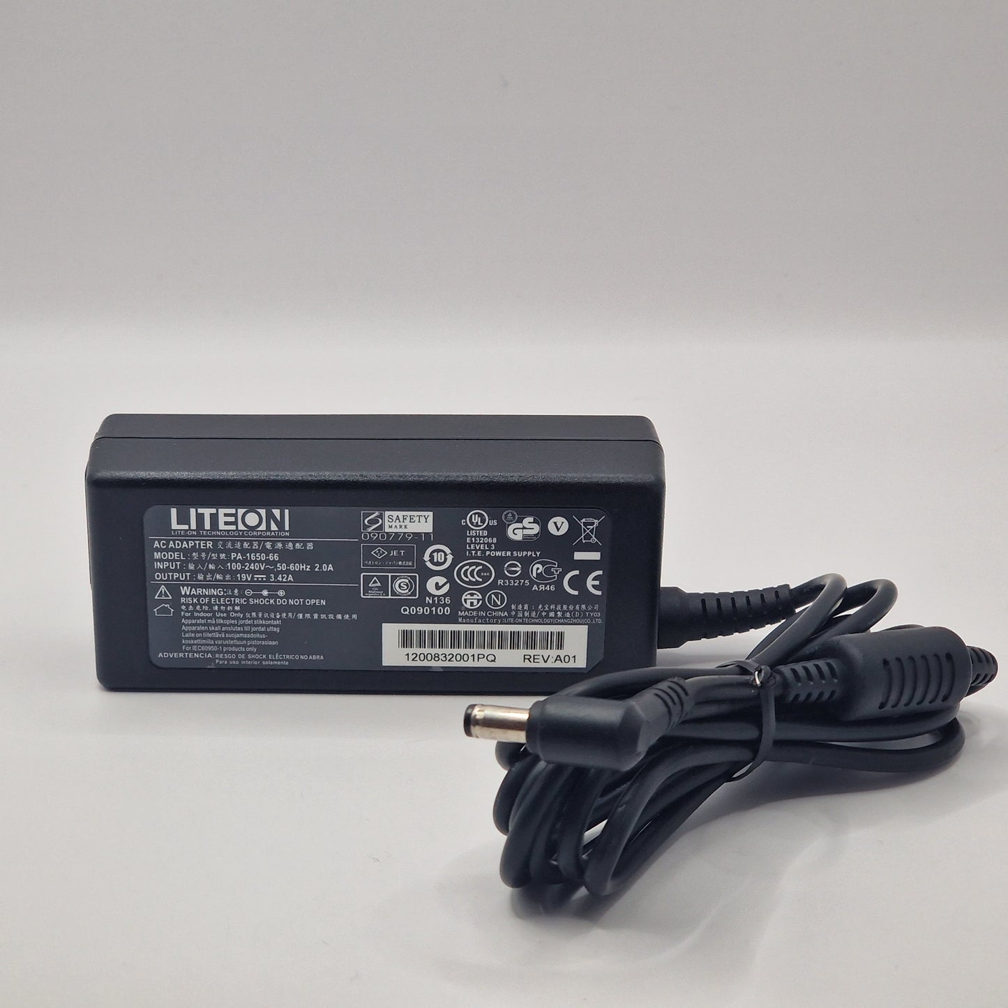 19V 3.42A 65W AC Genuine LITEON PA-1650-66 POWER CHARGER ADAPTER FOR ASUS - AVOLVE