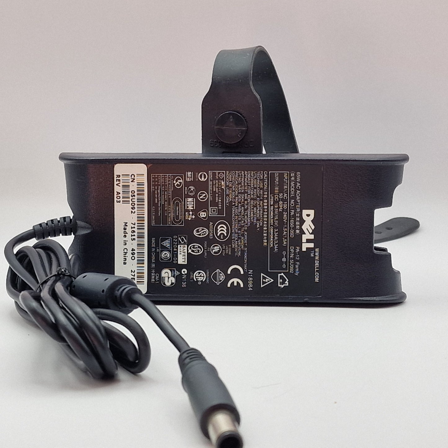 19.5V 3.34A 65W AC Genuine Dell PA-1650-05D LAPTOP POWER CHARGER ADAPTER UK - AVOLVE