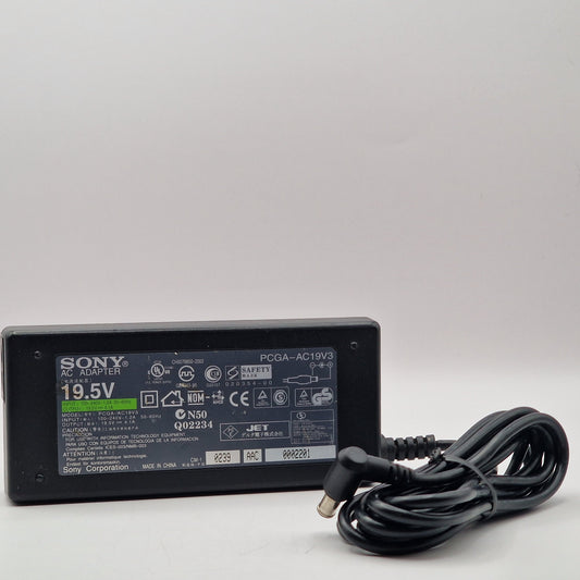 19.5V 4.1A 80W AC Genuine Sony PCGA-AC19V3 LAPTOP POWER CHARGER ADAPTER UK - AVOLVE