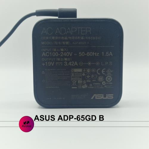 19V 3.42A 65W AC Genuine Asus ADP-65GD B POWER CHARGER ADPATER UK - AVOLVE