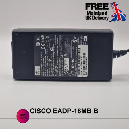 48V 0.38A 18W AC Genuine CISCO EADP-18MB B POWER CHARGER ADPATER UK - AVOLVE