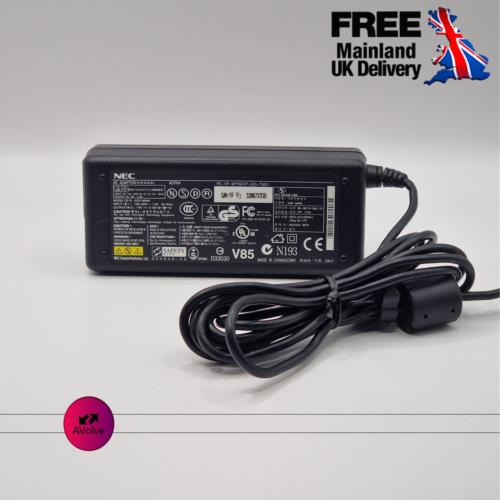 19V 3.16A 60W AC Genuine NEC ADP-60NH POWER CHARGER ADAPTER UK - AVOLVE