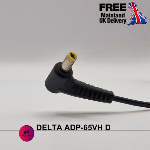 19V 3.42A 65W AC Genuine DELTA ADP-65VH D / B POWER CHARGER ADPATER UK - AVOLVE