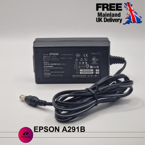 24V 1.4A 30W AC Genuine EPSON A291B POWER CHARGER ADPATER UK - AVOLVE