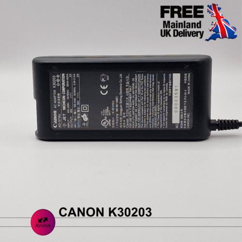 16V 2A 30W AC Genuine CANON K30203 i70 i80 AD-370U PRINTER CHARGER ADPATER UK - AVOLVE