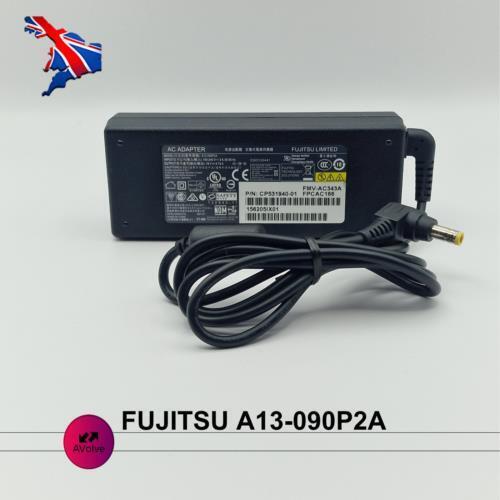 19V 4.74A 90W AC Genuine FUJITSU A13-090P2A POWER CHARGER ADPATER UK - AVOLVE