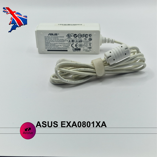 19V 2.1A AC CHARGER For ASUS EEE PC WHITE EXA0801XA Series Laptop Adapter UK - AVOLVE