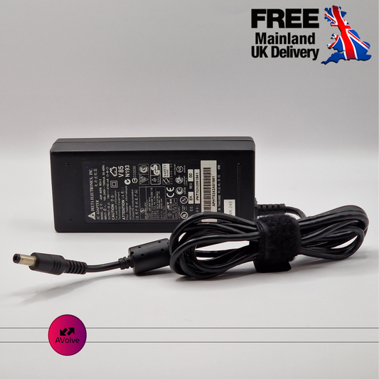 19V 4.74A 90W AC Genuine DELTA ADP-90FB POWER CHARGER ADPATER UK - AVOLVE