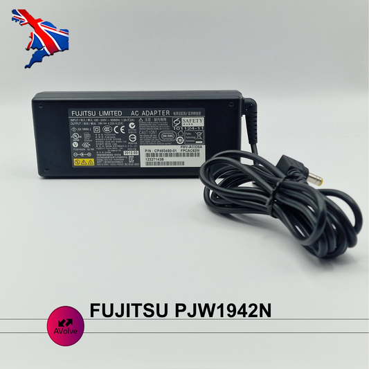 19V 4.22A 80W AC Genuine FUJITSU PJW1942N LIFEBOOK POWER CHARGER ADPATER UK - AVOLVE