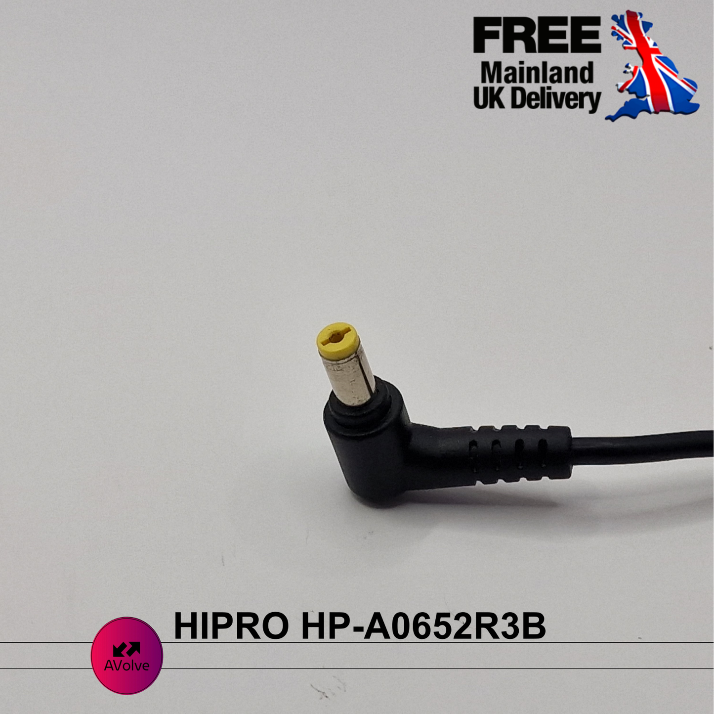 19V 3.42A 65W AC Genuine HIPRO HP-A0652R3B POWER CHARGER ADPATER LAPTOP UK - AVOLVE