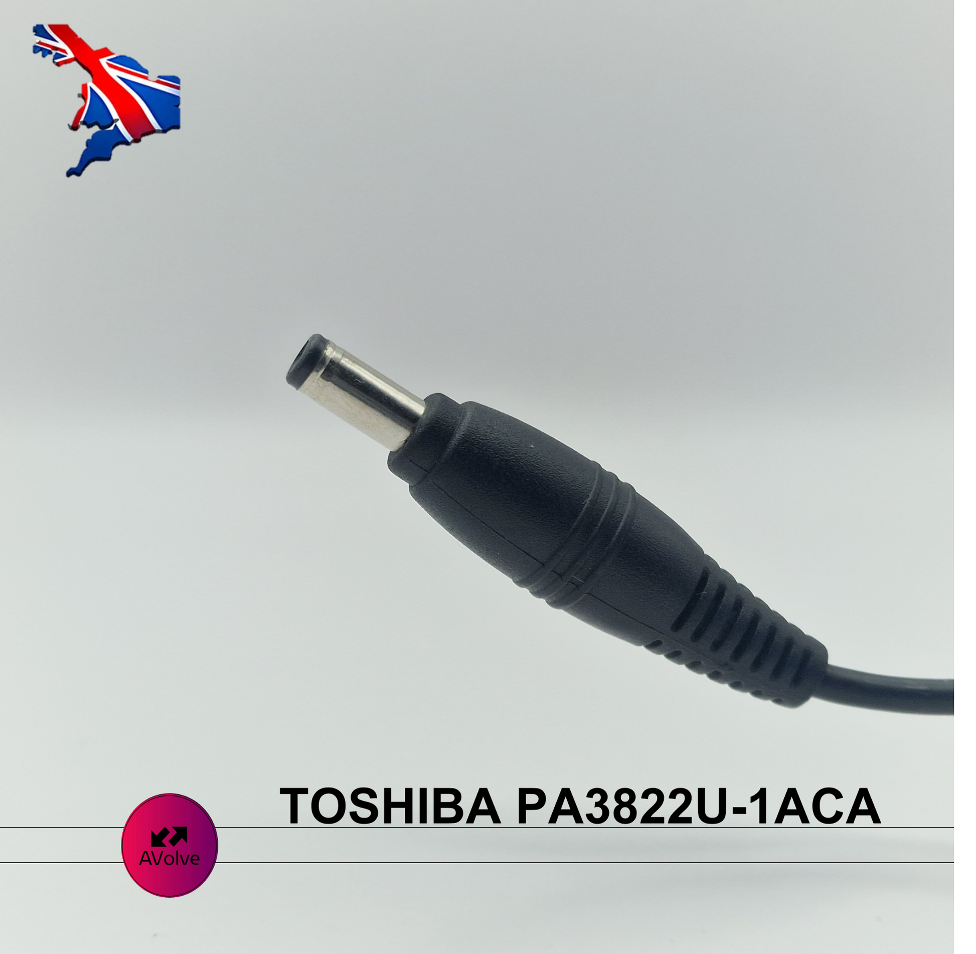 19V 2.37A 45W AC Genuine TOSHIBA PA3822U-1ACA POWER CHARGER ADPATER UK - AVOLVE