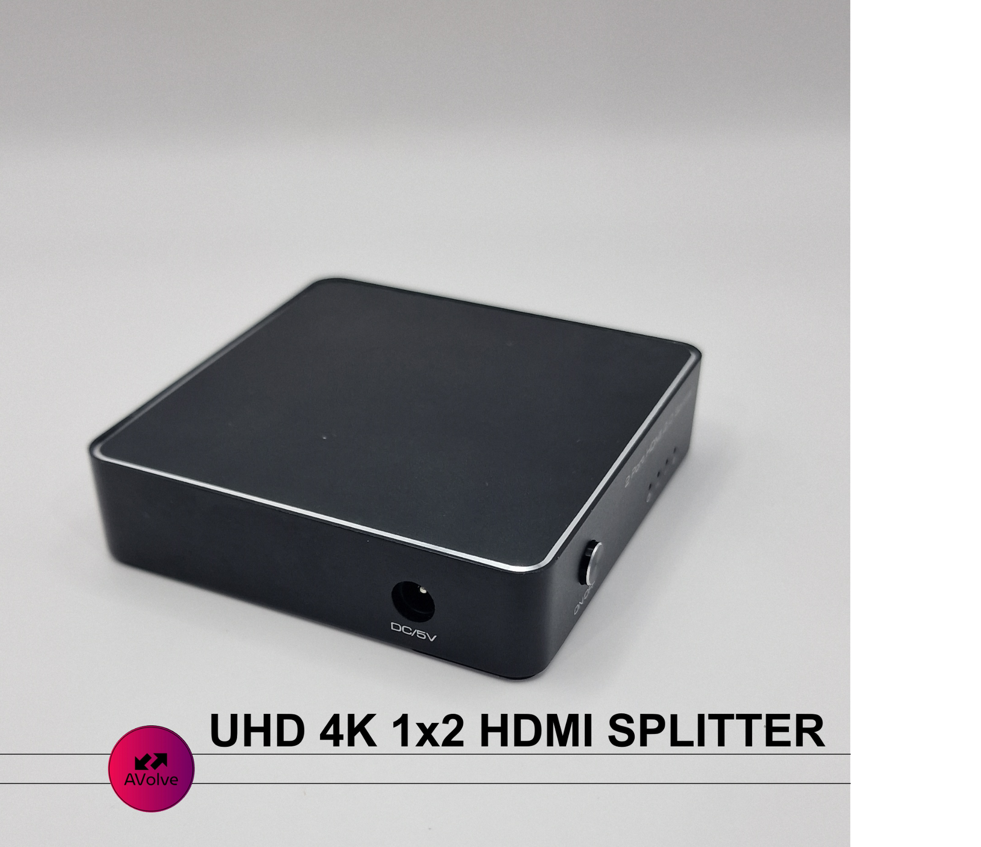 HDMI SPLITTER 1x2 4K UHD DOLBY 7.1CH DTS-HD 60HZ - BRAND NEW - AVOLVE